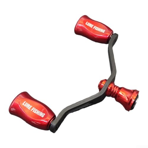For EXLSTLT FOR FUEGO 25g Carbon Fiber Double Rocker Handle Replacement for Spinnings Reel with Bearing Balls (red) von SMZhomeone