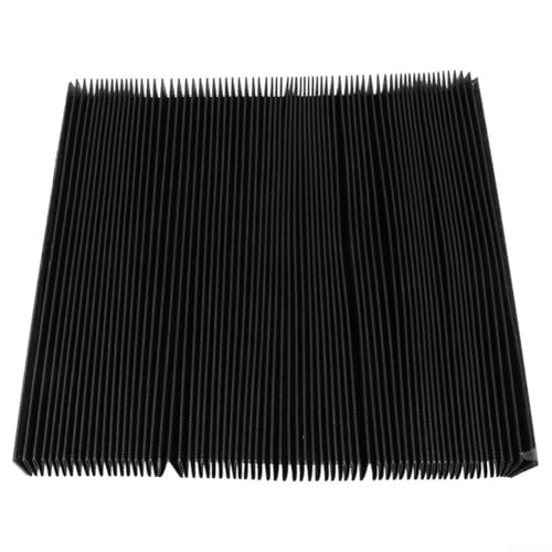 Fräsmaschine, flexibler Schutz, Akkordeon-Balgabdeckung, Werkzeug, CNC, staubdicht, ölbeständig, Staubtuch für Werkzeugmaschine, Führungsschienenschutz (240 mm) von SMZhomeone