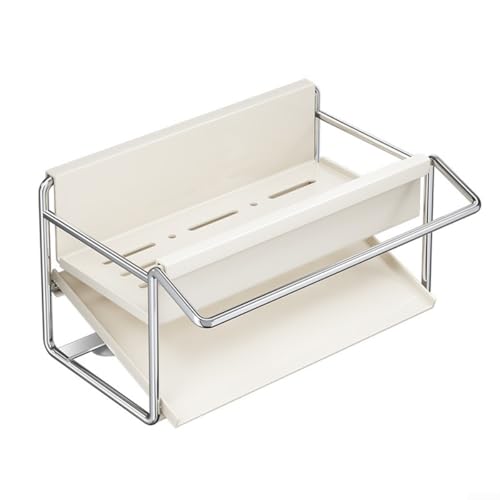 Geschirrtücher und Schwämme, rostbeständig, Edelstahl, für optimale Wassermanagement-Funktionen (beige) von SMZhomeone