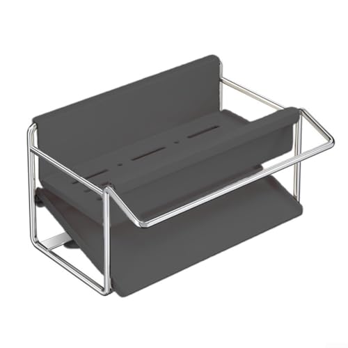 Geschirrtücher und Schwämme, rostbeständig, Edelstahl, für optimale Wassermanagement-Funktionen (grau) von SMZhomeone