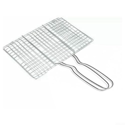 Grill BBQ Net Mesh Holder, Easy to Clean BBQ Grill, Perfect for Seafood and Vegetables (20 * 35cm) von SMZhomeone