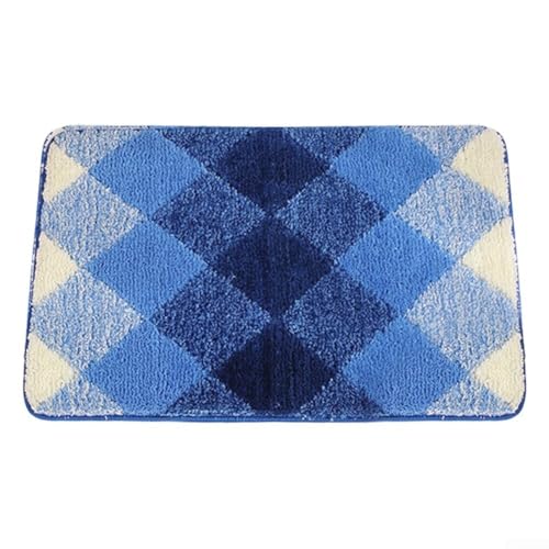 Home Essential Antirutschmatte mit Farbverlauf, perfekt zur Erhöhung der Sicherheit in Bad und Küche, Blau von SMZhomeone