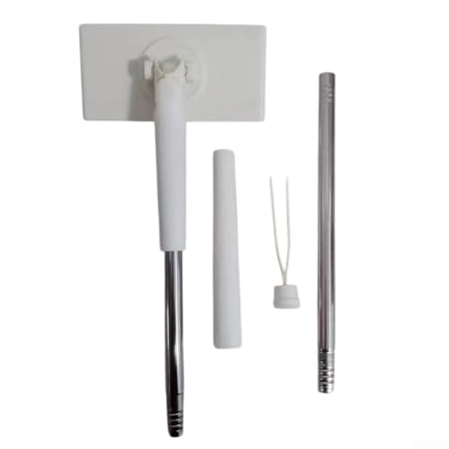 Kleiner Wischmopp mit 360 Grad drehbarem Kopf für Fenster und Reinigung von Staubentfernungswerkzeug für Schränke, Wände und Fliesenböden mit komfortablem Griff (B 93 cm) von SMZhomeone