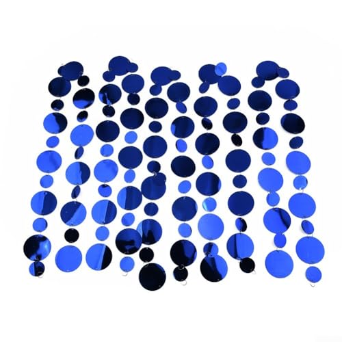Lebendige PVC-Paillettenvorhänge, perfekt für die Dekoration von Hochzeiten und Partys, mehrere Variationen (blau) von SMZhomeone