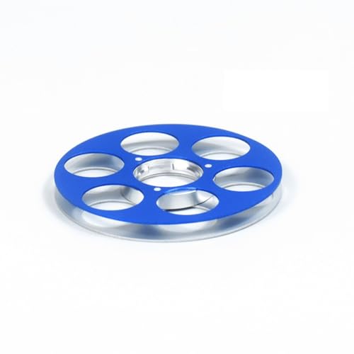 Leere Bandrolle mit widerstandsfähigen Befestigungselementen für Nagra SN SNST Series Player (blau) von SMZhomeone
