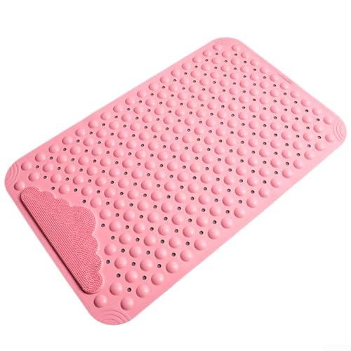 Massage-Duschmatte bietet Unterstützung und Komfort für Ihre Füße in nassen Bereichen, Rosa von SMZhomeone