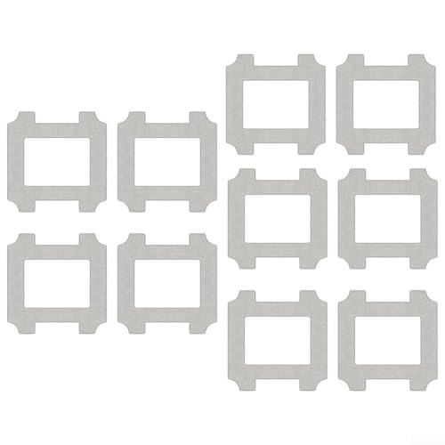 Mikrofaser-Wischtuch-Ersatz-Set für C1 C1 Station Fensterreinigungsmaschine, effektiv für Öl- und Saftflecken, inklusive 4 oder 10 Tücher (10er-Pack) von SMZhomeone