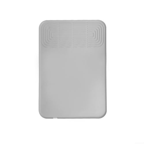 Praktische Silikon-Abtropfunterlage für Kaffeemaschinen, leicht zu reinigen und zu pflegen (grau) von SMZhomeone