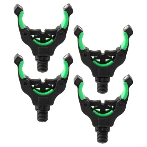 SMZhomeone Angelrutenhalter mit magnetischem Halterungskopf und automatischer Anpassung für Karpfen, mit ABS und Magnet für stabile Rutenplatzierung (4 Stück) von SMZhomeone