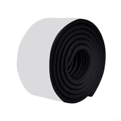 SMZhomeone Etagenbett-Leiter-Pads, 200 x 8 cm, selbstklebende Schaumstoff-Streifen, PVC-Schutz-Streifen, für bequemes Klettern und Kollisionssicherheit (schwarz) von SMZhomeone