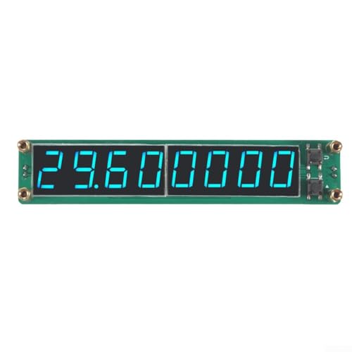 SMZhomeone Frequenzmesser PLJ- 8LED-R Digitales HF Frequenzmessgerät 0,1-2400 MHz Tester Cymometer LED Anzeige Frequenzzähler Cymometer Tester Module (blue) von SMZhomeone