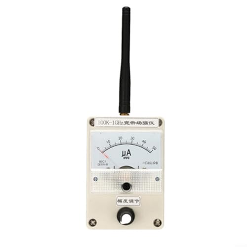 SMZhomeone HF-Signalpegelmessgerät, 100 K-1 GHz, Spektrumanalysator, Feldstärkeanzeige, RF-Signalpegelmessgerät mit Antenne für Signalprüfung von SMZhomeone