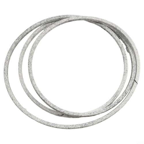 SMZhomeone OEM-Ersatzriemen für Craftsman Modelle LTX1045, LTX1046VT, T1500 und T1600, passend für Teilenummern 754 04219 954 04219 Rasenmäherriemen (grau) von SMZhomeone