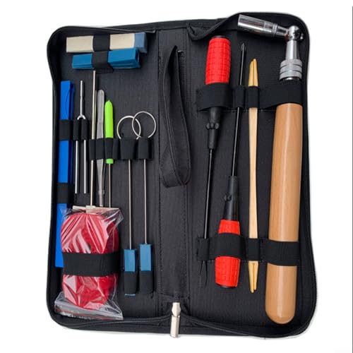 SMZhomeone Professionelles Tuning-Wartungs-Set mit Gummi-Dämpfer, Schraubenschlüssel, Werkzeug-Aufbewahrungstasche von SMZhomeone