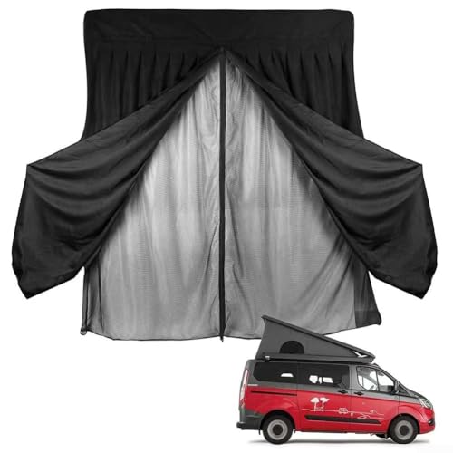SMZhomeone Sichtschutz für Wohnmobile, mit Belüftung, für Camping, Reisen, 135 x 155 cm von SMZhomeone