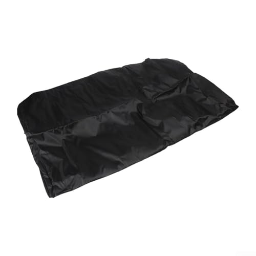 SMZhomeone Stoff-Wagenabdeckung mit wasserdichter TPE-Schicht und verstellbarem Kordelzug unten, geeignet für Gartenkippen und zusammenklappbare Wagen (210D) von SMZhomeone
