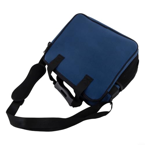 SMZhomeone Werkzeugtasche Multifunktions-Werkzeug-Organizer-Tasche Oxford-Gewebe wasserabweisende Werkzeug-Aufbewahrungstasche mit verstellbarem Schultergurt für Heimwerkerwartung (D) von SMZhomeone