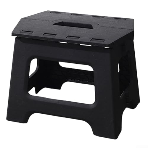 Simplistic Yet Strong Portable Folding Chair Designed to Meet the Needs of Everyday Users Across Various Settings (black) von SMZhomeone
