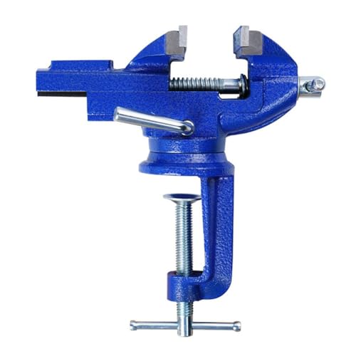 Stabiler Schraubstock für Hobby-Projekte, um 360 Grad drehbare Basis für verbesserte Positionierung und Unterstützung (50 mm) von SMZhomeone