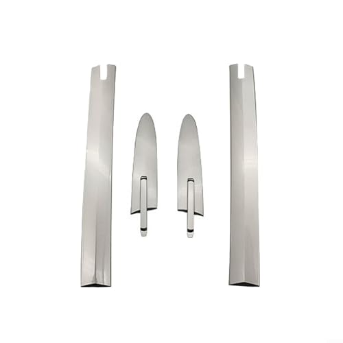 Stoßstangenkompatibel, direkt anpassbar, Dachscharnierabdeckungen, passend für BMW Cabrio (E93 & F33) (Silber) von SMZhomeone