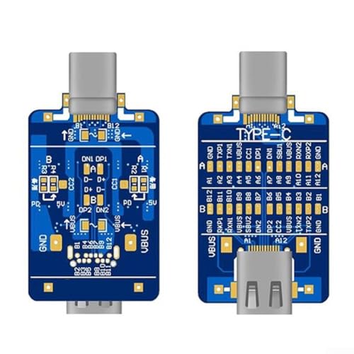 TYPE C Tail Test Board BL804 for mobile phone and tablet USB C cable bend and charging fault detection featuring 3 dB bandwidth accuracy (blue) von SMZhomeone