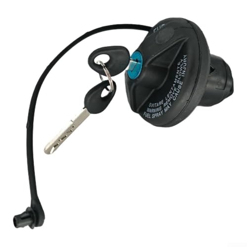 Tankdeckel mit Schloss und 2 Schlüsseln für Fiat 500, Grande Punto, für EVO, Punto MK3 OEM 71802520, abschließbarer Ersatzdeckel von SMZhomeone