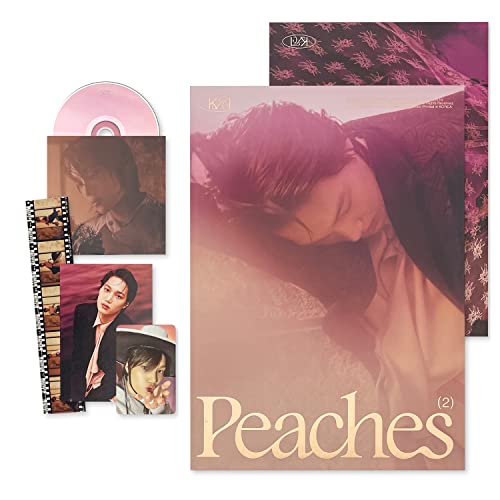 EXO KAI - Zweites Minialbum [Peaches] (Peaches Ver.) Fotobuch + CD-R + Postkarte + Faltposter + Fotokarte + Speicherfilm + 2 zusätzliche Fotokarten von HOEAEA