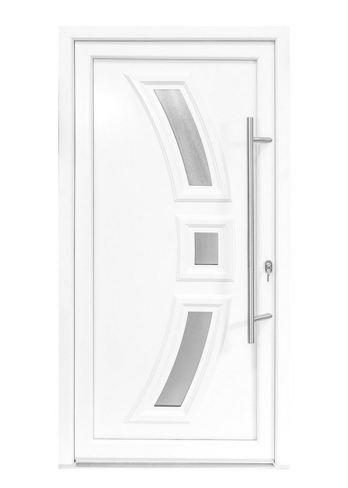 SN DECO GROUP Haustür Affa, E-Öffner, Stoßgriff (Komplett-Set), ROTO Typ 3RA verbaut von SN DECO GROUP