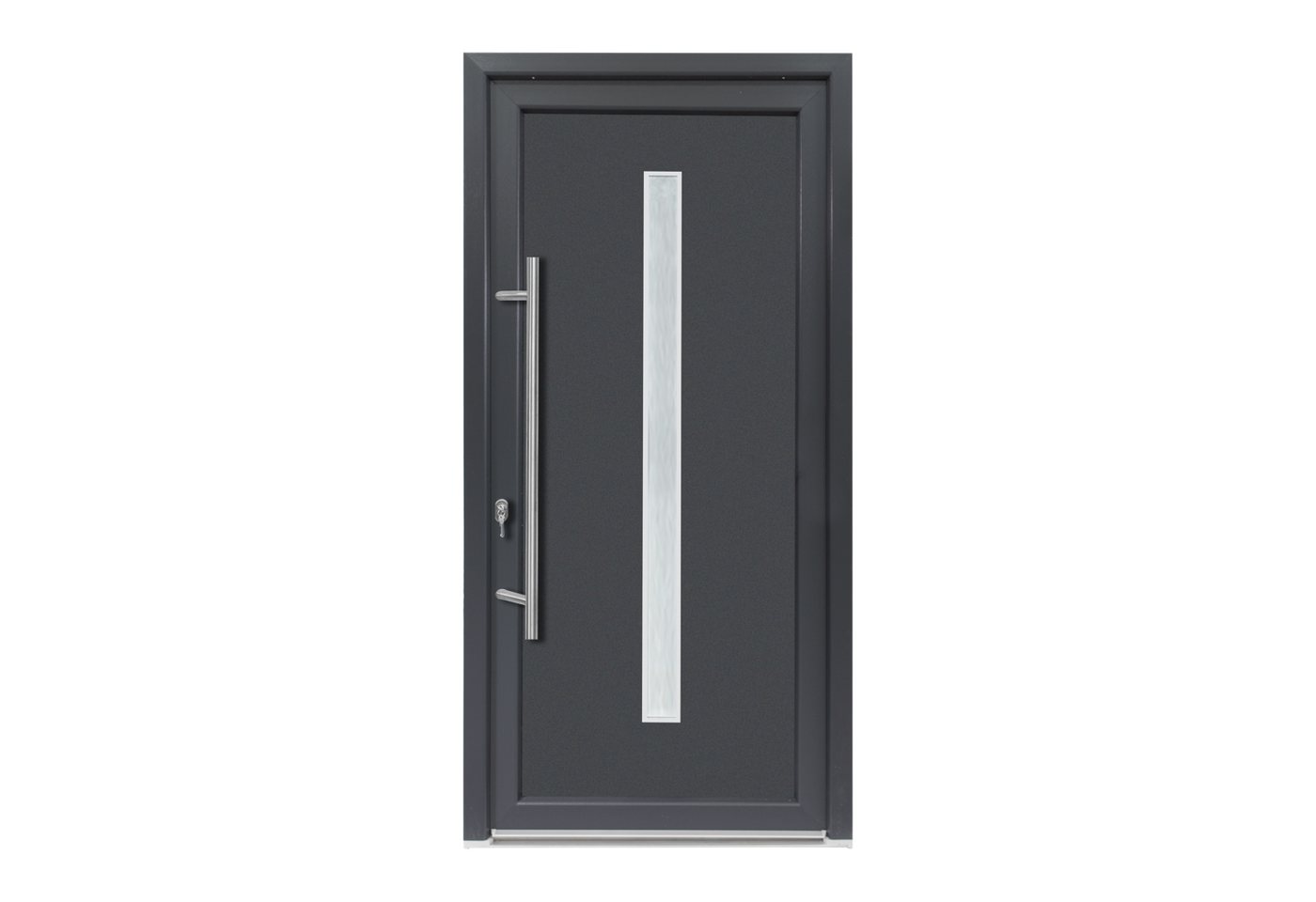 SN DECO GROUP Haustür Eli, E-Öffner, Stoßgriff (Komplett-Set), ROTO Typ 3RA von SN DECO GROUP