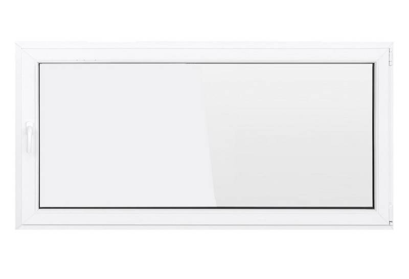 SN DECO GROUP Kellerfenster 1 Flügel 1000x1000 Dreh-Kipp 2-fach Verglasung weiß 70 mm Profil, (Set), RC2 Sicherheitsbeschlag, Hochwertiges 5-Kammer-Profil von SN DECO GROUP