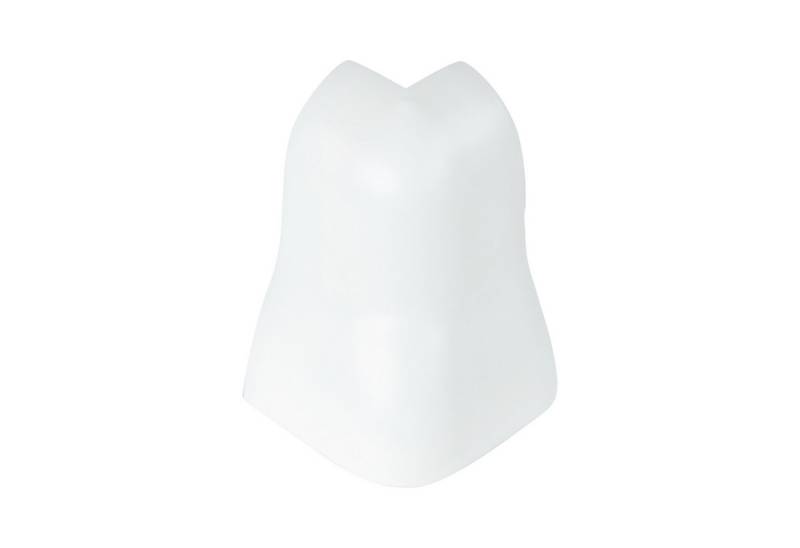 SN DECO GROUP Sockelleisten-Aussenecke SN Deco - Aussenecken, 4 Stück Aussenecken fur VKP Sockelleisten, Kunststoff (PVC) von SN DECO GROUP