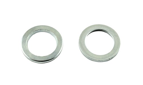 Scharnierscheiben/Fitschenringe Ø 12mm x 18mm x 2mm verzinkt (Mengenauswahl möglich)) (100) von SN-TEC Fitschenringe