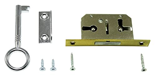 SN-TEC Einsteckschloss/Möbelschloss/Schrankschloss mit Zuhaltung, Dornmaß: 20mm, (Gesamttiefe 38mm), rechts/links/oben verwendbar incl. Schließblech incl. Montagematerial SN-TEC Einsteckschloss/Möbelschloss/Schrankschloss mit Zuhaltung, Dornmaß: 20mm, (Gesamttiefe 38mm), rechts/links/oben verwendbar incl. Schließblech incl. Montagematerial von SN-TEC