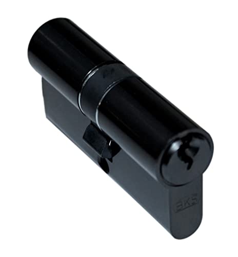 BKS Profilzylinder Dark Edition dunkel PZ 8802 Baulänge: 27/31mm mit einseitiger GF (Gesamtlänge 58mm) von SN-TEC