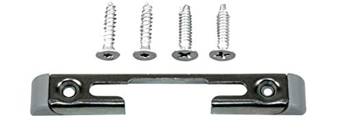 GU Pilzkopf Schließblech Schliessplatte 6-27519-00-0-1 (Endstücke 9-35836-L und 9-35836-R) incl. SN-TEC Montagematerial von SN-TEC