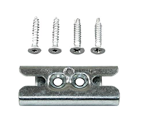 GU Pilzkopf Schließblech Schliessplatte 6-32584 11 oder auch 6.32584 Gr. 11 A (6-32584-00-0-1) incl. SN-TEC Montagematerial von SN-TEC