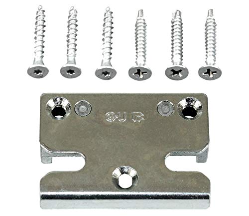 GU Pilzkopf Schließblech Schliessplatte 9-40366 Gr. 03 oder auch 9.40366 03 6511 (6-31067-13-0-1) incl. SN-TEC Montagematerial von SN-TEC