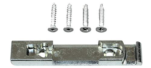 GU Schließblech Schliessplatte 8-910 oder 8.008910 oder auch 8-00910 (8-00910-00-0-1) incl. SN-TEC Montagematerial von SN-TEC