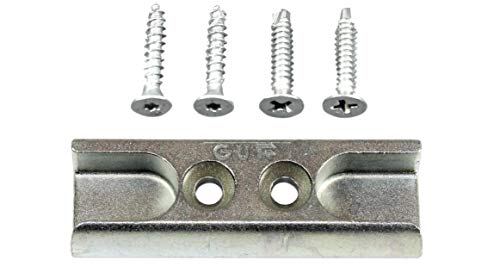 GU Schließblech Schliessplatte 9.42301-18 oder 9-42301-18 oder auch 9 42301 18 (9-42301-18-0-1) incl. SN-TEC Montagematerial von SN-TEC