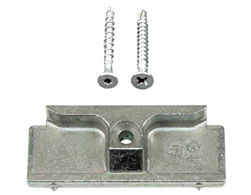 GU Schließblech Schliessplatte 930806 03 oder 9.30806 .03 (9-30806-03-0-1) incl. SN-TEC Montagematerial von SN-TEC