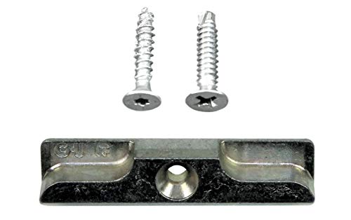 GU Schließblech Schliessplatte 938218 oder 9.38218 oder 9-38218 (9-38218-00-0-1) incl. SN-TEC Montagematerial von SN-TEC
