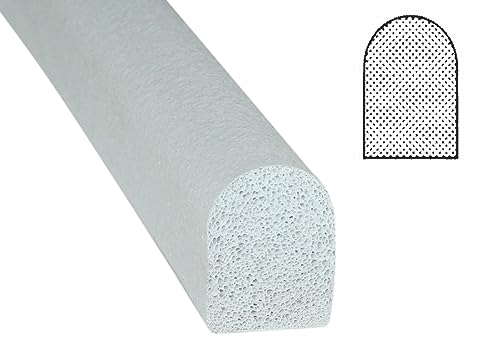 Moosgummidichtung, Stahlzargendichtung, Türdichtung, Ersatzdichtung, MD 1502, Breite:12mm, Höhe:17mm zum einstecken (10 Meter) von SN-TEC