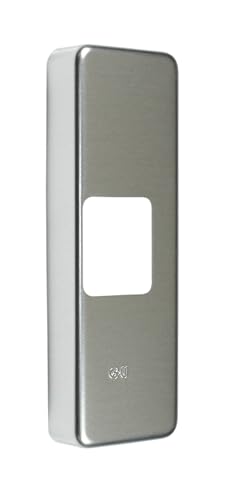 SN-TEC Abdeckung für GU Schiebetür PSK Drehgriff DIRIGENT 966/976, 34225 oder auch 30152 (Silber EV 1, DIN RECHTS) von SN-TEC
