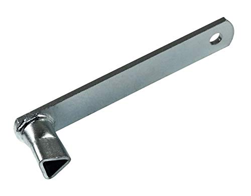 SN-TEC Dreikantschlüssel, Pfostenschlüssel, Feuerwehrschlüssel für umklappare Poller M12 (19mm) nach DIN 3223 von SN-TEC