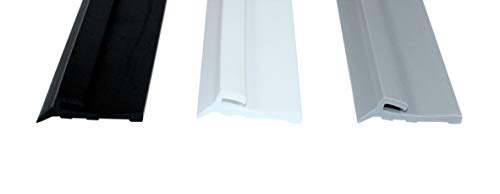 SN-TEC Fensterbankdichtung/Anschlussdichtung/Fensterdichtung SNSD 4000 Farbauswahl: Schwarz/Weiss/Grau (je 50 mtr) (Grau) von SN-TEC