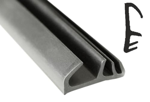 SN-TEC Holzfensterdichtung/Renovierungsdichtung/Fenstergummi SD 2483 für 2,5 bis 5,5 mm Nut für Holz Fenster, Farbe: schwarz (20 Meter) von SN-TEC