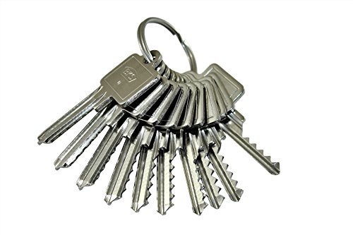 SN-TEC Mutter Schlüssel Satz/Schlagschlüssel für BKS Serie PZ 88 / PZ89 (10- teilig) von SN-TEC