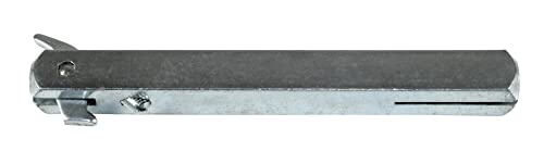 SN-TEC Scheren Wechselstift, Vierkantstift für einseitige Befestigung, mit Scherenbefestigung, Stärke 10mm, Länge: 100 (10 x 100mm) von SN-TEC