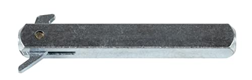 SN-TEC Scheren Wechselstift, Vierkantstift für einseitige Befestigung, mit Scherenbefestigung, Stärke 8 oder 10mm, Länge: 65 oder 80mm (8 x 80mm) von SN-TEC