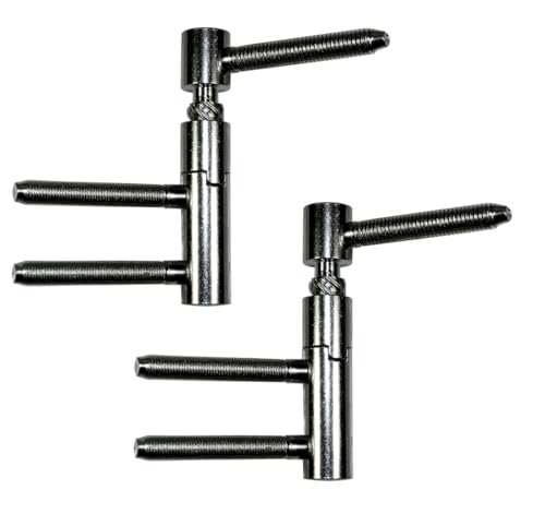 SN-TEC Türband Set Variant V 5450 steigendes Band automatisch hebend, 2-teilig für Holztüren mit Holzzargen, Rolle 15mm, Stift 8mm (DIN LINKS (2 Stück)) von SN-TEC
